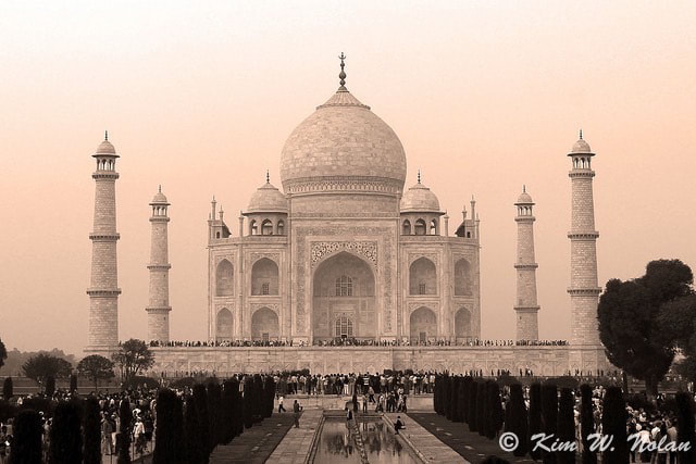 photograph of Taj Mahal, India by Kim Wagner Nolan