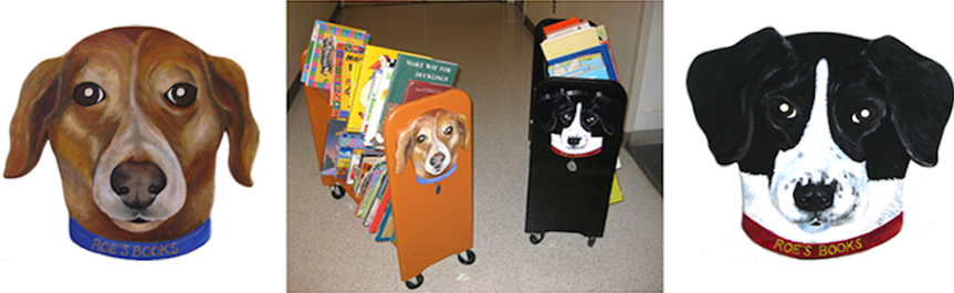 Children's Book Carts for the Pediatric ICU at Brigham and Women's Hospital in Boston, MA